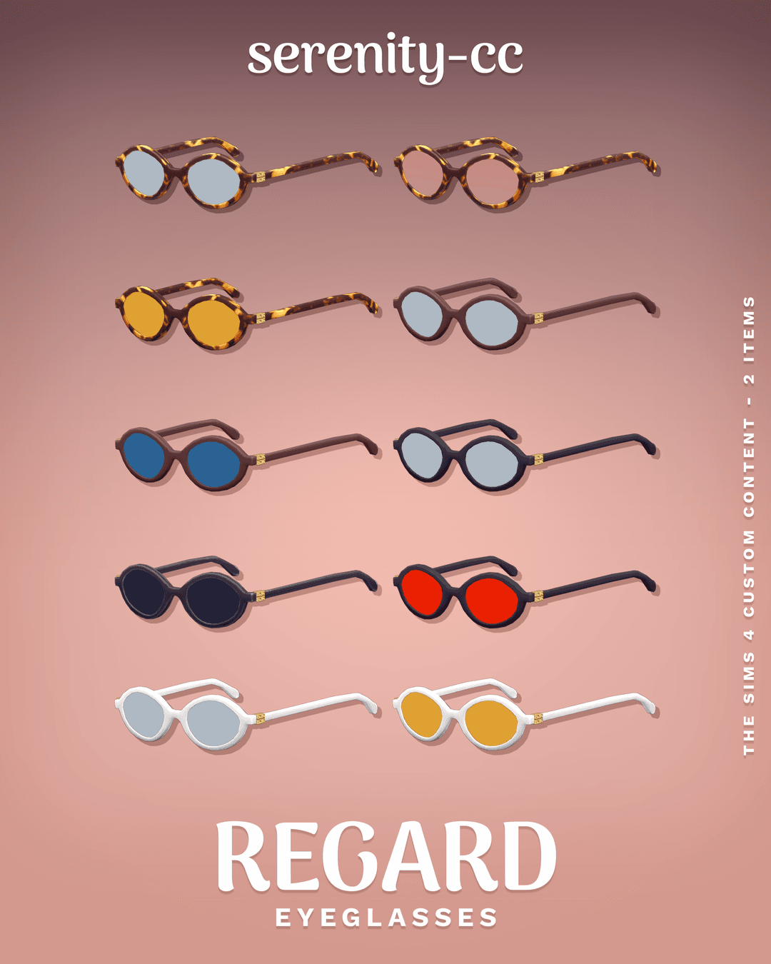 Галерея мода Очки Regard Eyeglasses #3
